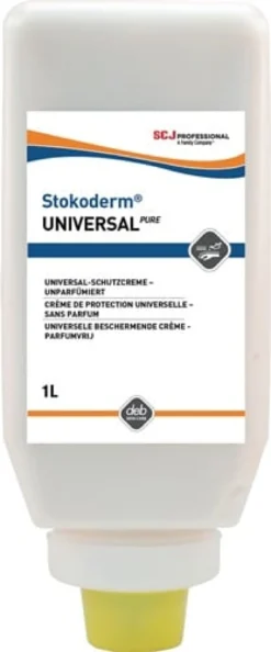 STOKO 9x Hautschutzcreme Stokoderm twinprotect sensitive 1l Softflasche - 34778
