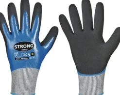 STRONGHAND Schnittschutzhandschuhe Delano dunkelblau / schwarz EN 388 PSA II Gr. 8 - 0837-08H