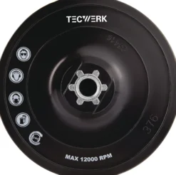 Stützteller D.115mm M14 kletthaftend TECWERK