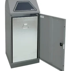 Stumpf Abfalltrennung Modul-Vario 120 graualu-struktur Innenbehälter 120l - 625-120-0-2-100