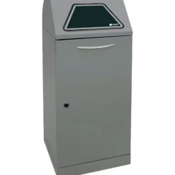 Stumpf Abfalltrennung Modul-Vario 120 graualu-struktur ProSlide-System 120l - 625-120-0-1-100