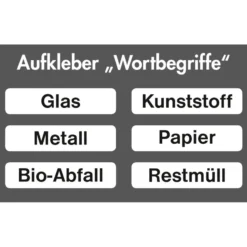 Stumpf 6x Piktogramm-Set Wortbegriffe - 5408880