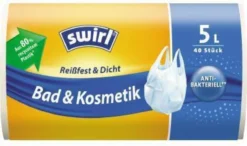 Swirl Müllbeutel 215642 Tragegriff 5l 40 St./Pack.