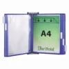 tarifold Wandhalter 5 Sichttafeln blau - 416161