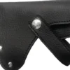 Tasche f.Campingbeil Leder schwarz WAGNUM