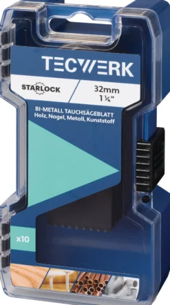 Tauchsägeblätter B.32mm Eintauch-T.40mm 10 St.Starlock TECWERK