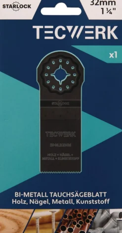 Tauchsägeblätter B.32mm Eintauch-T.40mm 10 St.Starlock TECWERK