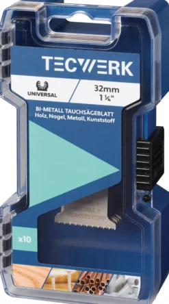 Tauchsägeblätter B.32mm Eintauch-T.51mm 10 St.Univ.TECWERK