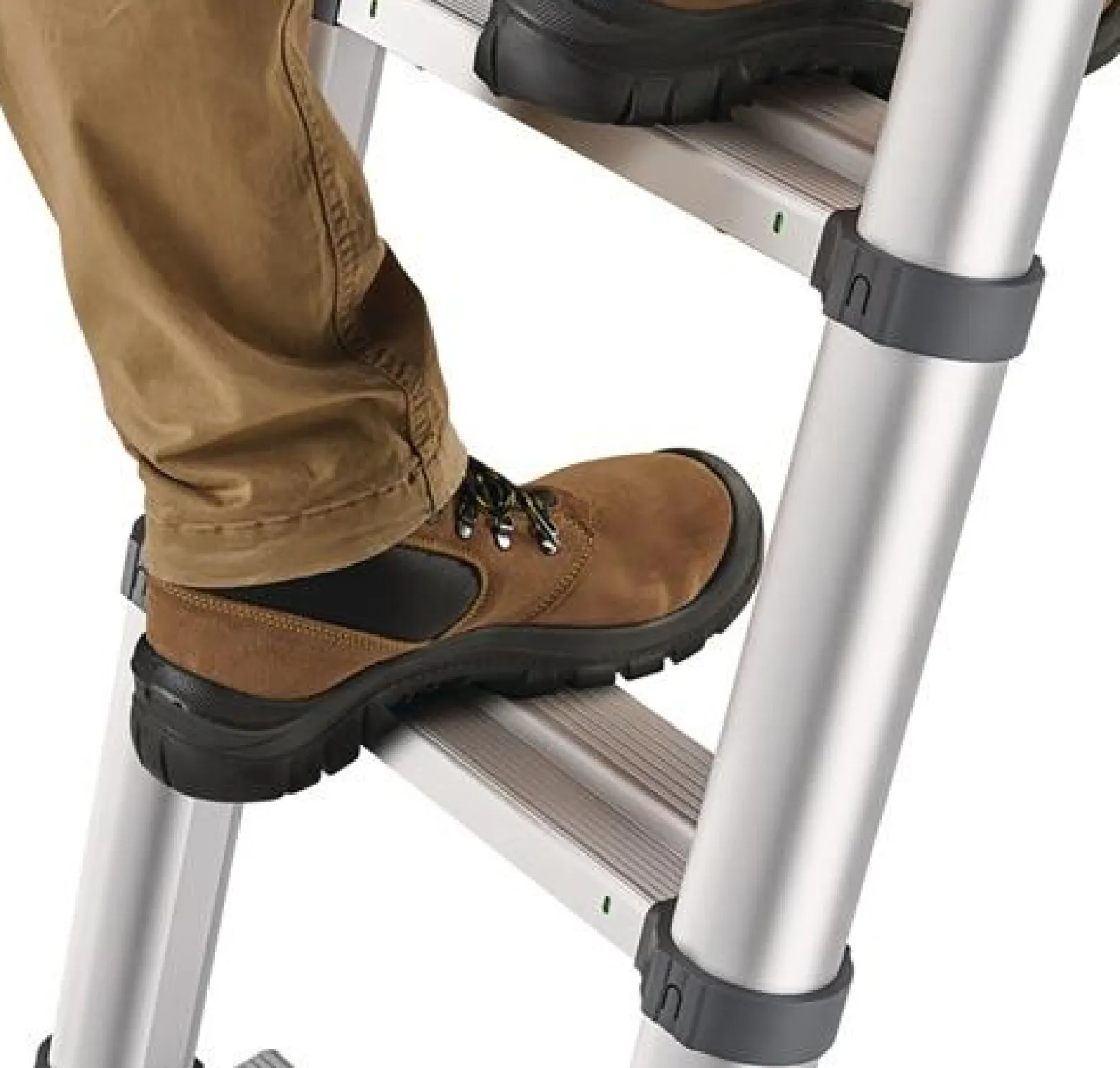 Teleskop-Anlegeleiter Alu.9 Sprossen max.Gesamtbelastung 150kg