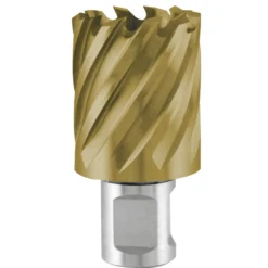 TERRAX by RUKO Kernbohrer HSS-TiN mit Weldonschaft (3/4") Schnitttiefe 30,0 mm Ø 16,0 mm - 108216TTX
