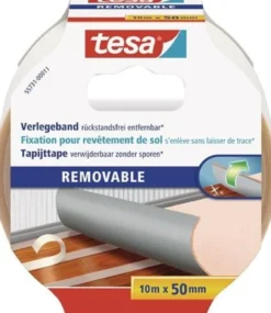 Tesa doppelseitiges Verlegeband 55731 Länge 10 m Breite 50 mm - 55731-00011-11