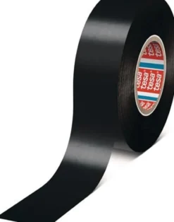 TESA Isolierbandflex 4163 schwarz 33 m x 50 mm Rolle - 04163-00006-07