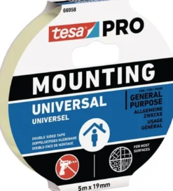 TESA Montageband Mounting PRO Universal 66958 weiß 5 m x 19 mm - 66958-00001-00
