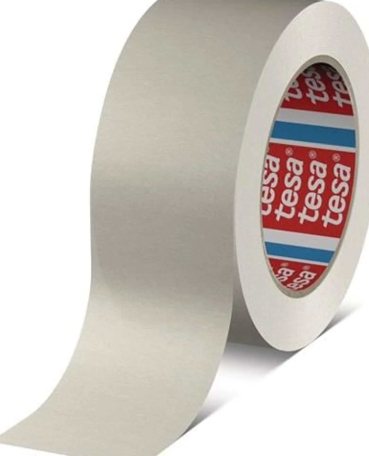 TESA Verpackungsklebeband Papierpack 4713 weiß L.50 m B.50 mm - 04713-00004-00