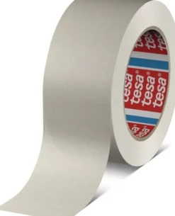 TESA Verpackungsklebeband Papierpack 4713 weiß L.50 m B.50 mm - 04713-00004-00