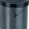 TKG Wandascher Ø150xH145mm graphit m.Kippvorrichtung - 350043