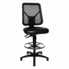 Topstar Arbeitsdrehstuhl TEC 80 C Bodengleiter + Fußring - 73280PU0T