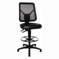 Topstar Arbeitsdrehstuhl TEC 80 C Bodengleiter + Fußring - 73280PU0T