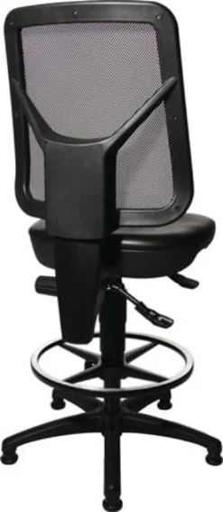 Topstar Arbeitsdrehstuhl TEC 80 C Bodengleiter + Fußring - 73280PU0T