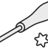 Torx-Schraubendreher ISO SDR T09 Bruttogewicht 44,5g PRAMET