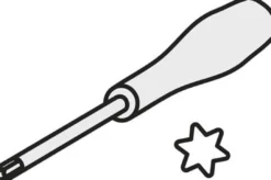 Torx-Schraubendreher ISO SDR T09 Bruttogewicht 44,5g PRAMET