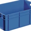 Transportbehälter L600xB400xH170mm blau PP Durchfassgr.Seitenw.geschl.TECWERK