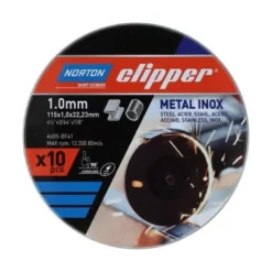 Trennscheibe D115x1,0mm Typ 41 Metall-Inox 13300 min-1 10 St.