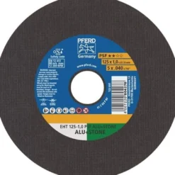 Trennscheibe EHT PSF ALU+STONE D125x1mm ger.Bohr.125mm PFERD