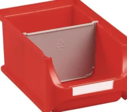 Trennw.ProfiPlus f.Stapelsichtboxen H.115mm PS grau ALLIT