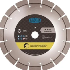 TYROLIT Diamanttrennscheibe Premium DCU D.230mm Bohr.22,23mm TGD Technologie 14mm - 34434386