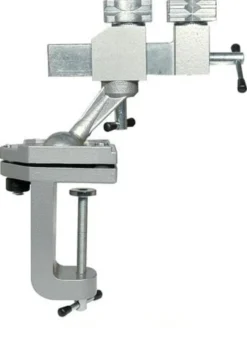 UNISPANN Feinmechanikerschraubstock Backenbreite 46 mm Spannweite 75 mm - 1B-DB-AL
