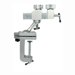 UNISPANN Feinmechanikerschraubstock Backenbreite 46 mm Spannweite 75 mm - 1B-DB-AL