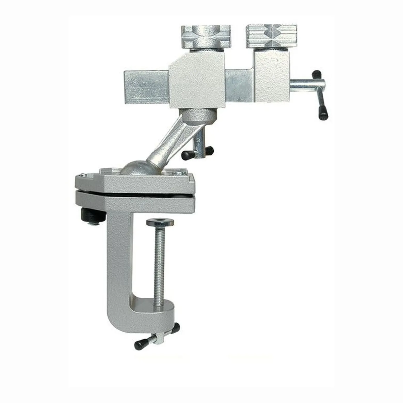 UNISPANN Feinmechanikerschraubstock Backenbreite 46 mm Spannweite 75 mm - 1B-DB-AL