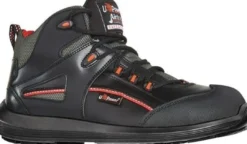 UPower Sicherheitsstiefel Teak Größe 42 schwarz / rot - RR10304-42