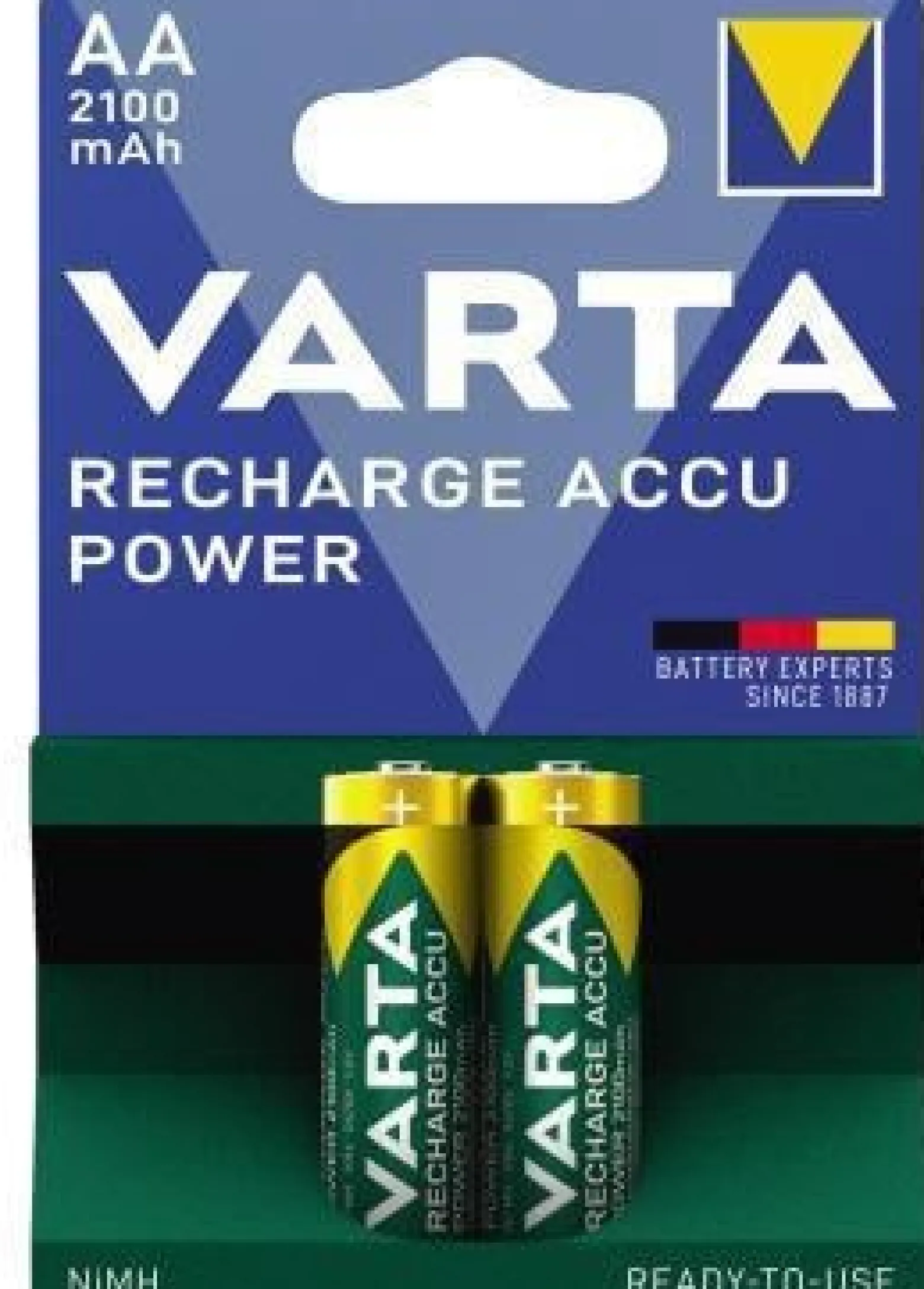Varta Akku Ready2Use 56706101402 AA Mignon 2 St./Pack.