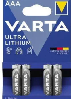 Varta Batterie 6103301404 AAA Micro 1,5V 4 St./Pack.
