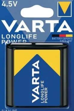 VARTA Batterie Longlife Power 4,5 V 6100 mAh - 4912 121 411