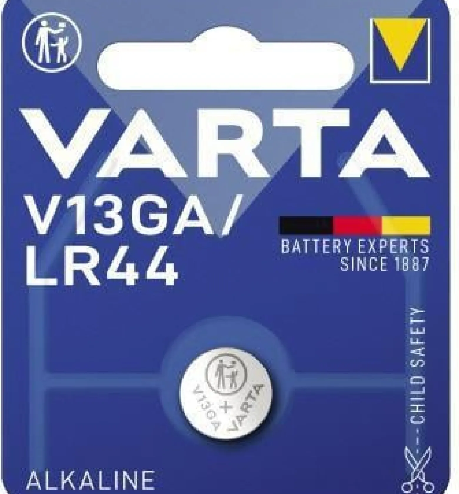 Varta Knopfzelle 04276101401 V13GA 1,5V 70mAh Alkali-Mangan