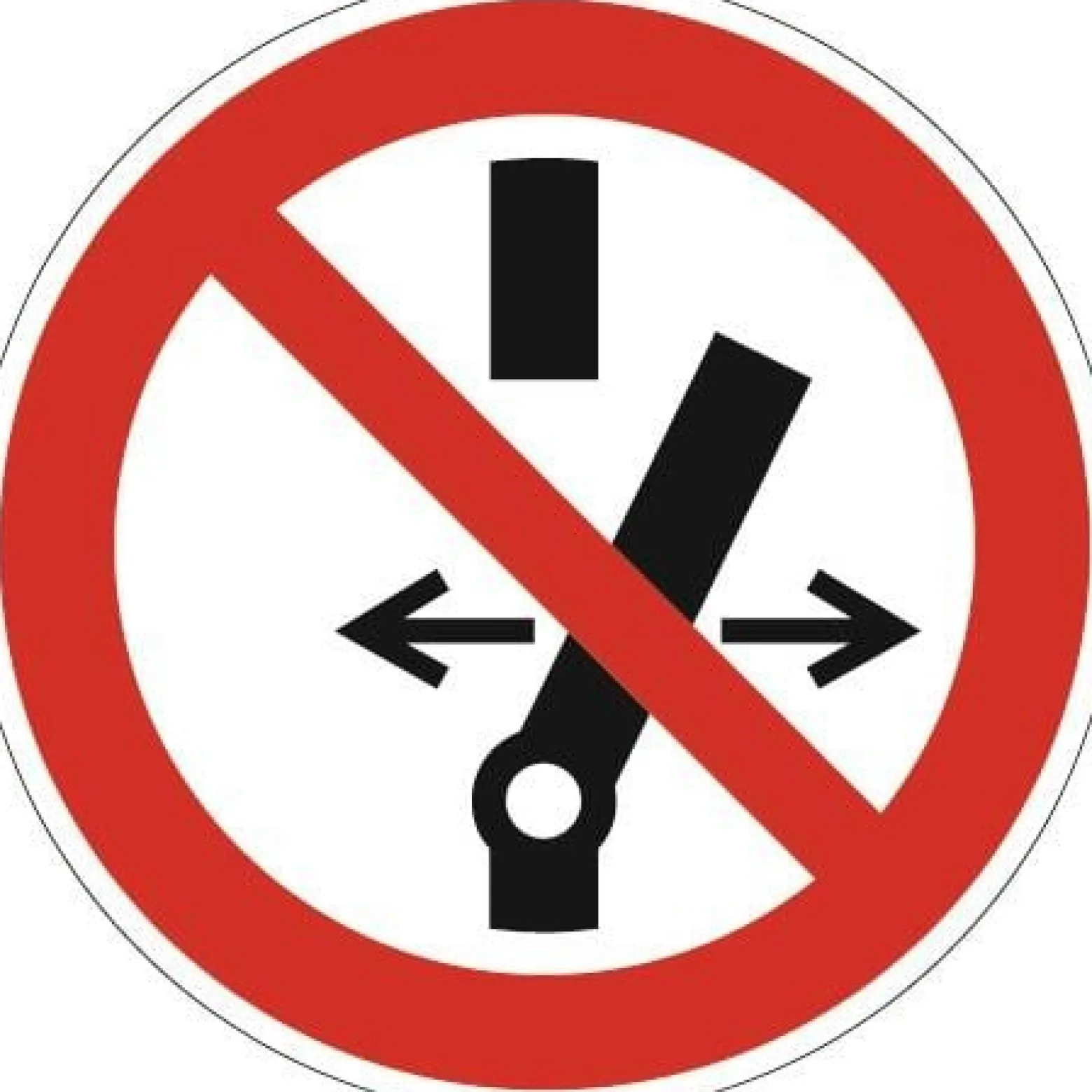 Verbotszeichen ASR A1.3/DIN EN ISO 7010 - 9000477530