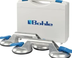 VERIBOR Saugheber-Set Trgf.60kg Kopf-D.120mm 3 Köpfe Alu.2 St./Set - BO S2.421