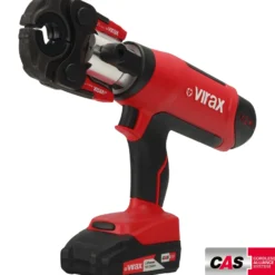VIRAX Akku-Pressmaschine VIPER M2X 18V 1x 2,0 Ah CAS-Akku + Ladegerät inkl. Mutterzange - 253569