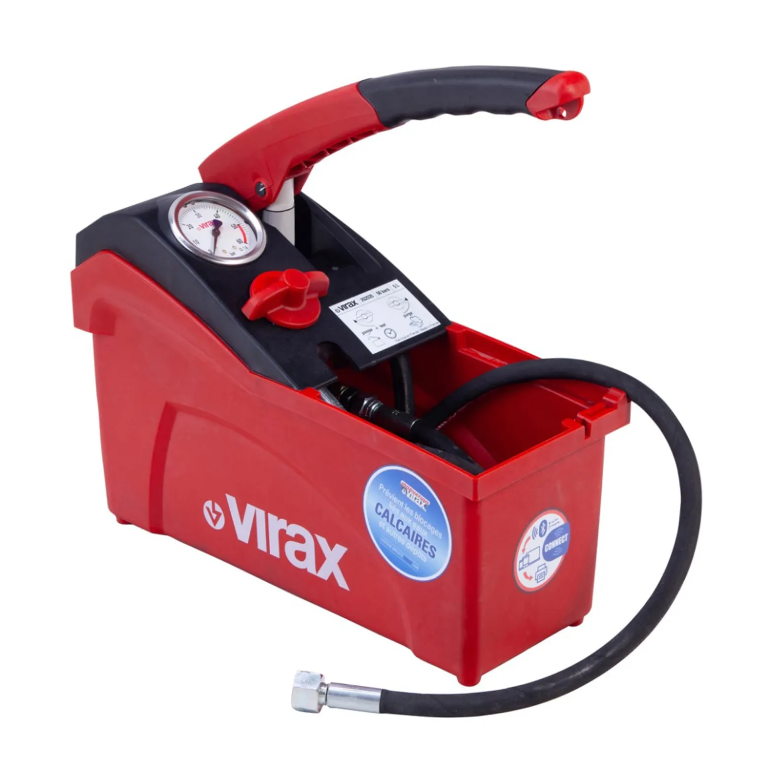 VIRAX PRÜFPUMPE 50BAR 5L DIGITAL MANUELL - 262036