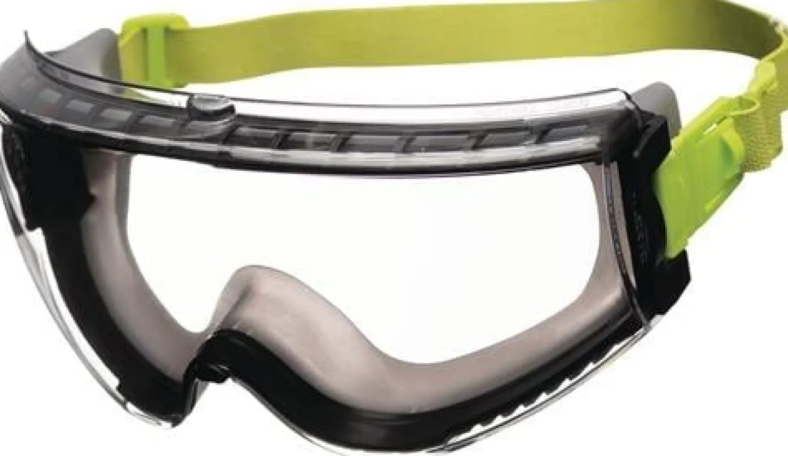 Vollsichtschutzbrille Avatar Plus EN166,EN170,UKCA schwarz/grün,klar Neoprenband