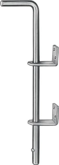 VORMANN Bodenschieber L400xS16mm STA blau verz - 000088001Z