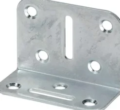 VORMANN Verstellwinkel L.50x35 mm B.70 mm S.2 mm Stahl roh blau verzinkt - 000175070Z