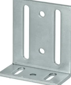 VORMANN Verstellwinkel Stahl.L.75x35 mm B.65 mm S.3,5 mm Stahl roh blau verzinkt - 000176075Z