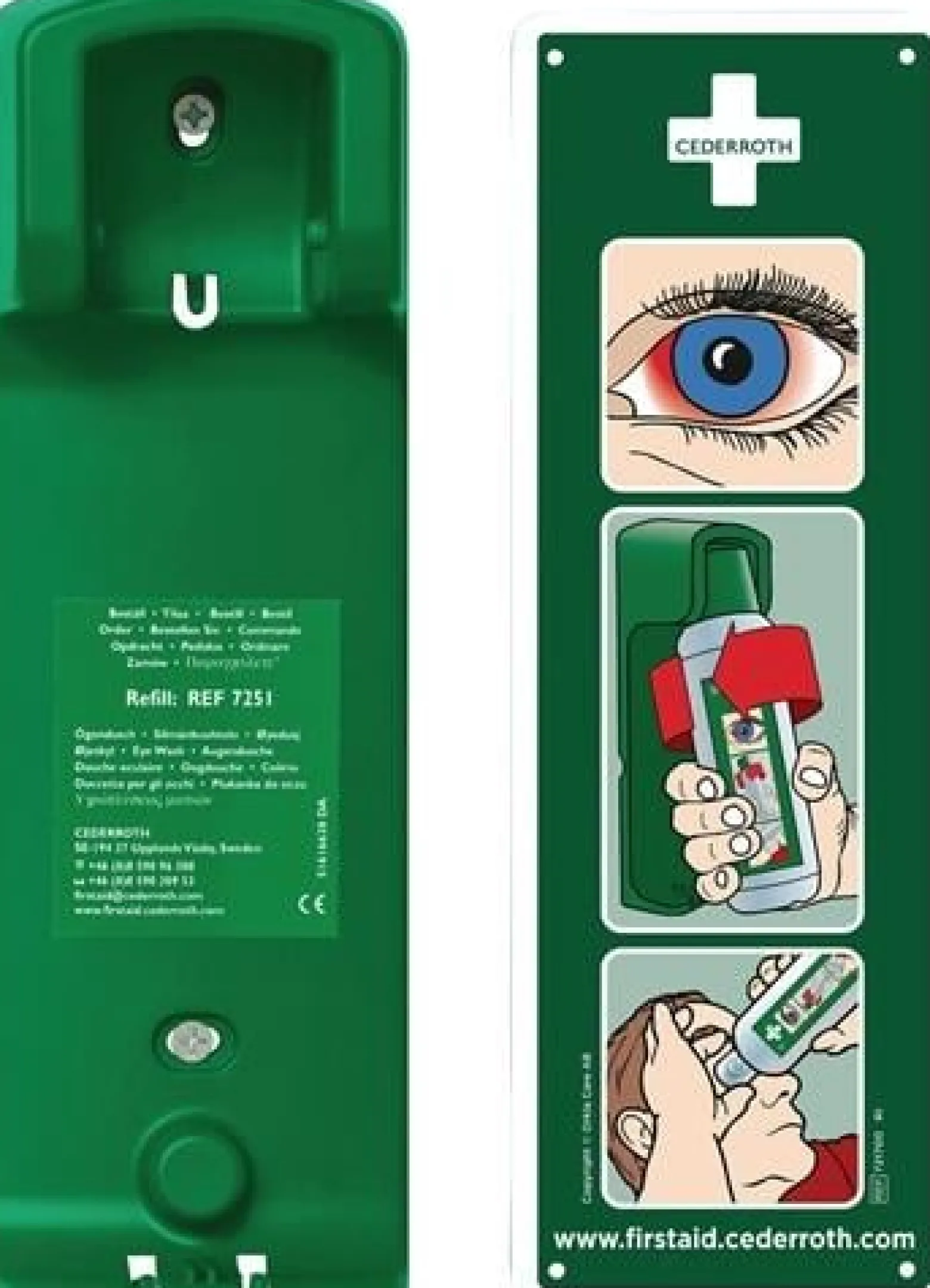 Wandhalterung f.Augendusche 40 00 386 481