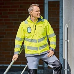 Warnschutzparka ARWID Gr.XXL gelb/grau ELYSEE