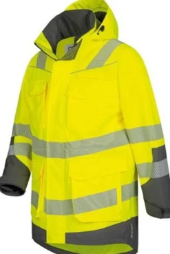 Warnschutzparka ARWID Gr.XXL gelb/grau ELYSEE