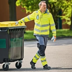 Warnschutzparka ARWID Gr.XXL gelb/grau ELYSEE